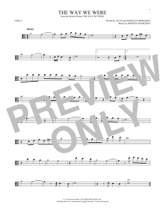 The Way We Were von Barbra Streisand (Download) 