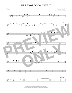 We're Not Gonna Take It von Twisted Sister (Download) 