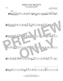 When You Believe von Stephen Schwartz (Download) 