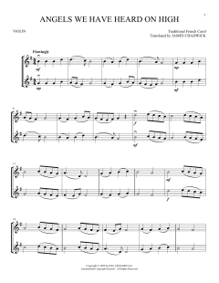 Angels We Have Heard On High von James Chadwick (Download) 
