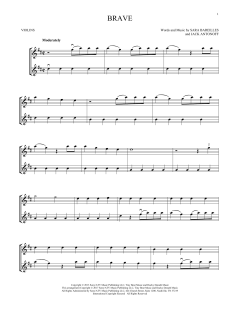 Brave von Sara Bareilles (Download) 