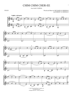 Chim Chim Cher-ee von Robert Bernard Sherman (Download) 