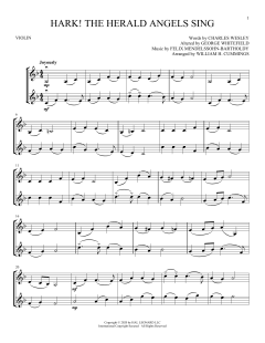 Hark! The Herald Angels Sing von Charles Wesley (Download) 