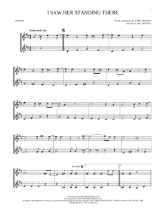 I Saw Her Standing There von The Beatles (Download) 