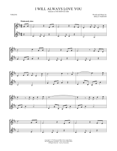 I Will Always Love You von Whitney Houston (Download) 