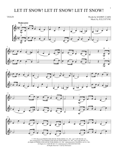 Let It Snow! Let It Snow! Let It Snow! von Jule Styne (Download) 