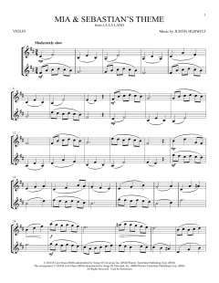 Mia & Sebastian's Theme von Justin Hurwitz (Download) 