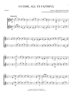 O Come, All Ye Faithful von Frederick Oakeley (Download) 