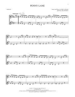 Penny Lane von The Beatles (Download) 