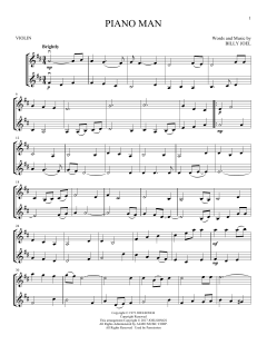 Piano Man von Billy Joel (Download) 