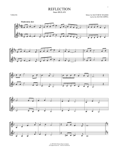 Reflection von David Zippel (Download) 