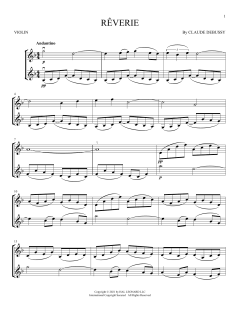 Reverie von Claude Debussy (Download) 
