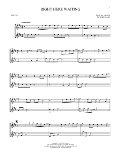 Right Here Waiting von Richard Marx (Download) 