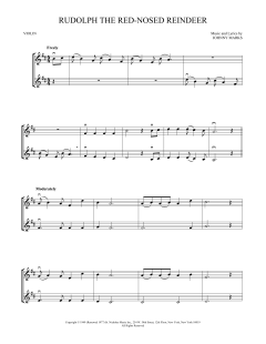 Rudolph The Red-Nosed Reindeer von Johnny Marks (Download) 