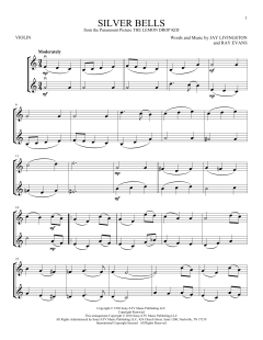 Silver Bells von Ray Evans (Download) 