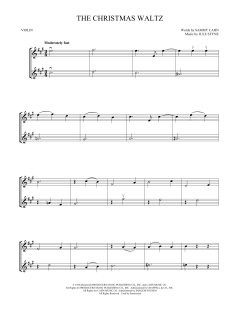 The Christmas Waltz von Jule Styne (Download) 