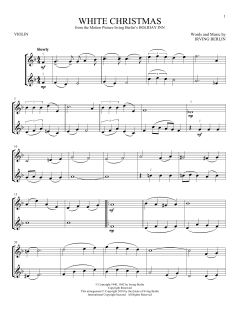 White Christmas von Irving Berlin (Download) 