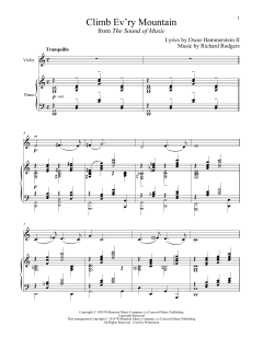 Climb Ev'ry Mountain von Richard Rodgers (Download) 