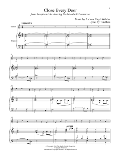 Close Every Door von Tim Rice (Download) 