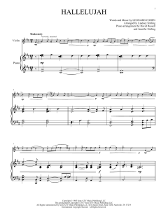 Hallelujah von Leonard Cohen (Download) 