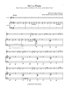 He's A Pirate von Hans Zimmer (Download) 