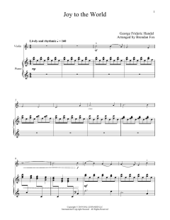 Joy To The World von Isaac Watts (Download) 