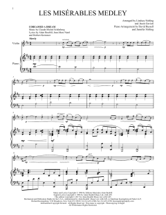 Les Misérables Medley von Herbert Kretzmer (Download) 
