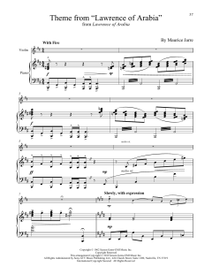 Theme From "Lawrence Of Arabia" von Maurice Jarre (Download) 
