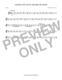 Angels We Have Heard On High von Traditional French Carol (Download) 