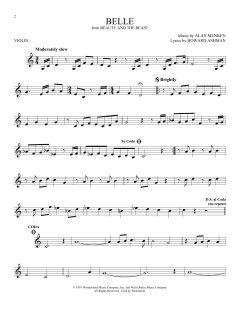 Belle von Alan Menken (Download) 