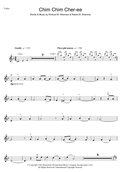 Chim Chim Cher-ee von Robert Bernard Sherman (Download) 