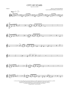 City of Stars von Benj Pasek (Download) 