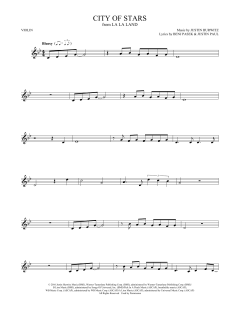 City Of Stars von Benj Pasek (Download) 