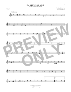 Easter Parade von Irving Berlin (Download) 