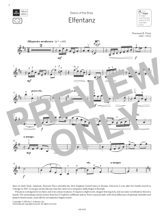 Elfentanz von Florence B. Price (Download) 