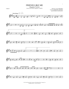 Friend Like Me von Alan Menken (Download) 