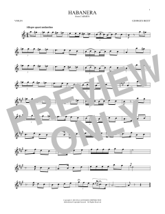 Habanera von Georges Bizet (Download) 