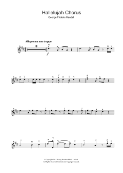 Hallelujah Chorus von Georg Friedrich Händel (Download) 