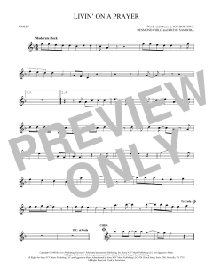 Livin' On A Prayer von Bon Jovi (Download) 