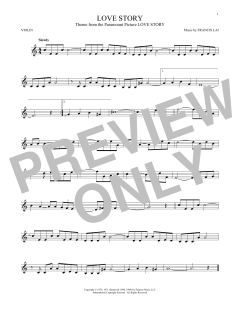 Love Story von Francis Lai (Download) 