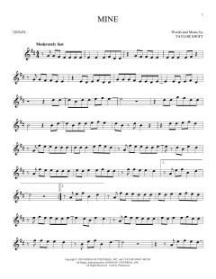 Mine von Taylor Swift (Download) 