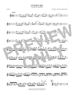 Overture von Pyotr Il'yich Tchaikovsky (Download) 
