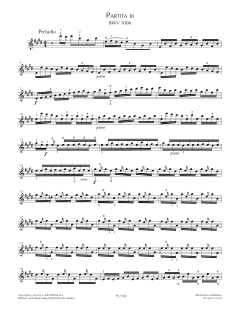 Partita III, BWV 1006 von Johann Sebastian Bach (Download) 