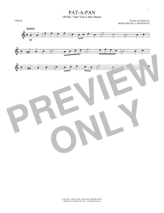 Pat-A-Pan von Bernard de la Monnoye (Download) 