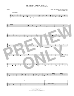 Peter Cottontail von Jack Rollins (Download) 