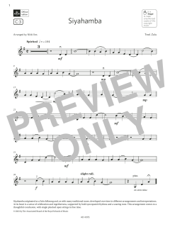 Siyahamba von Trad. Zulu (Download) 