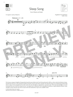 Sleep Song von Engelbert Humperdinck (Download) 