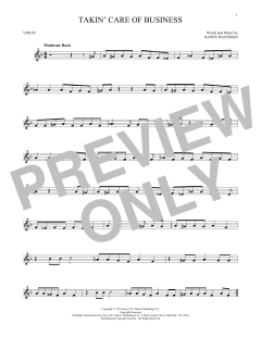 Takin' Care Of Business von Bachman-Turner Overdrive (Download) 