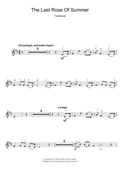 The Last Rose Of Summer von Traditional (Download) 
