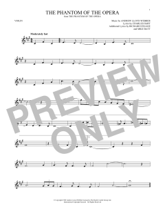 The Phantom Of The Opera von Mike Batt (Download) 